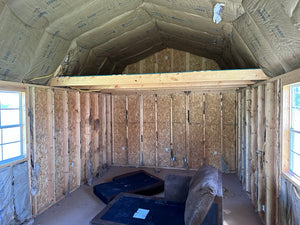 USED 12x32 Premier Lofted Barn Cabin - SOLD - WISNER NEBRASKA LOCATION