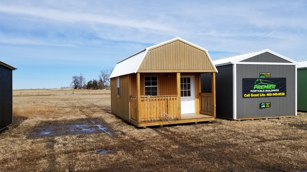 USED 12X18 Lofted Cabin ... ( ATKINSON LOT ) SOLD!