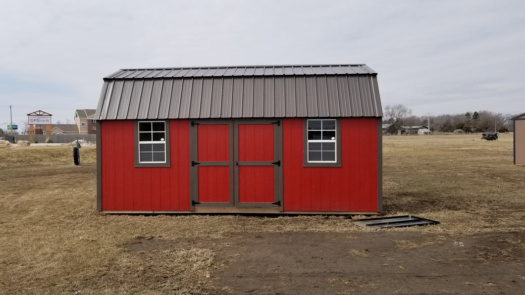 Order One Like This!  10X20 Side Lofted Barn With Work Bench.