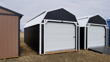Load image into Gallery viewer, Order One Like This!  12X24 LOFTED GARAGE With Upgraded Flooring!