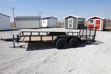 Load image into Gallery viewer, 6.4x16 FT Tandem Utility Trailer w/ Dove Tail Stock #203865