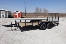 Load image into Gallery viewer, 6.4x16 FT Tandem Utility Trailer - Stock #205241