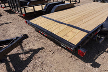 Load image into Gallery viewer, 7x18 FT Car Hauler Trailer- Stock #205357