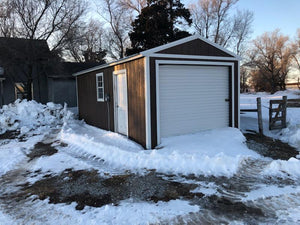 SOLD Consignment SALE 12x24 Garage with Upgrades - Insulated and electric hookups
