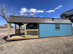 20% OFF SALE <> 12x32 Premier Lofted Barn Cabin - Ready For Delivery - Columbus, Nebraska Location